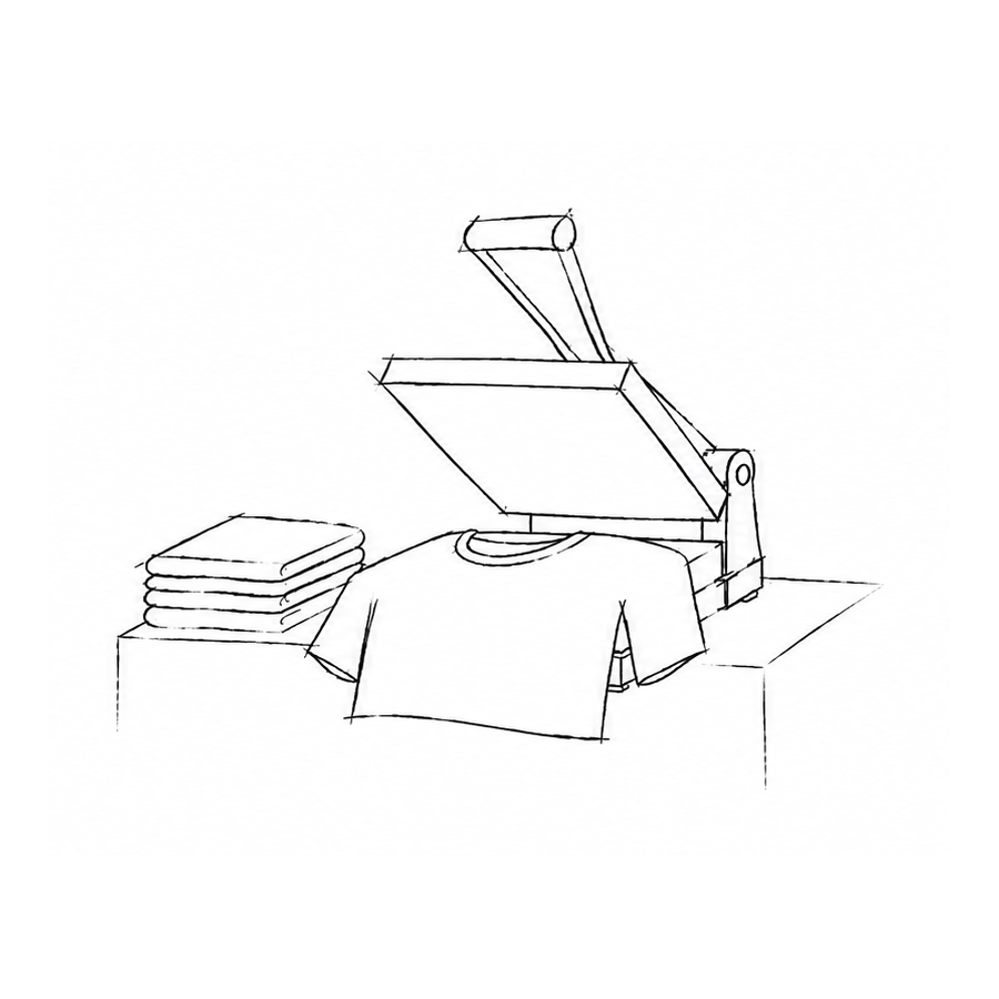 Live heat press charcoal sketch